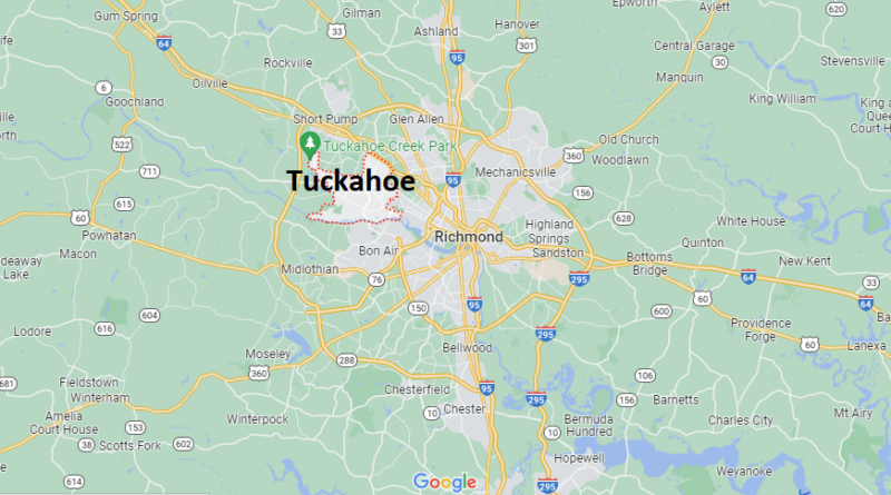 Where is Tuckahoe Virginia