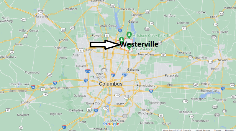 Where is Westerville Ohio