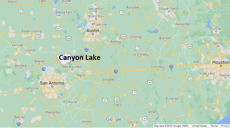 Where is Canyon Lake Texas