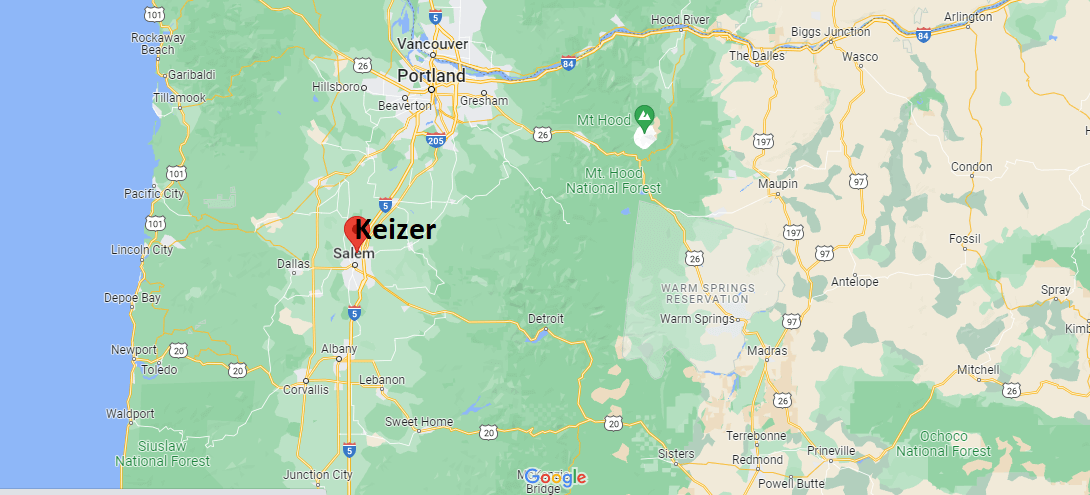 Where is Keizer Oregon