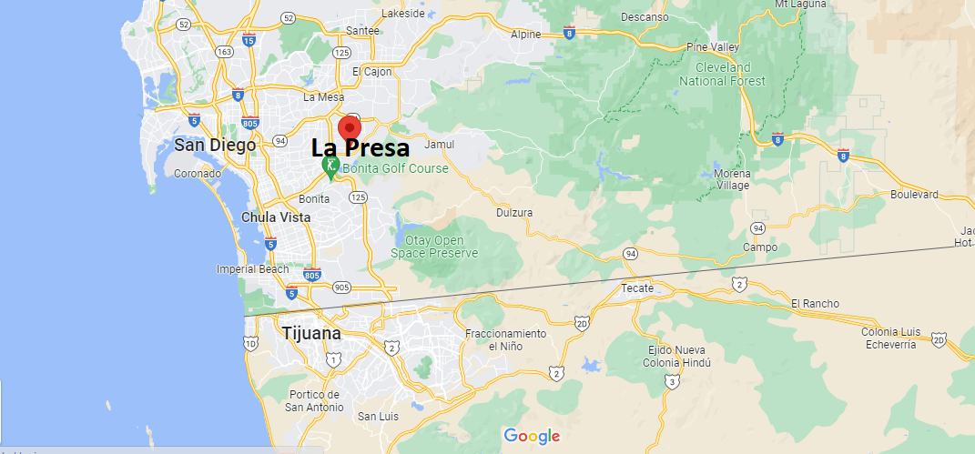 Where is La Presa California