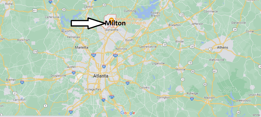 Where is Milton Georgia