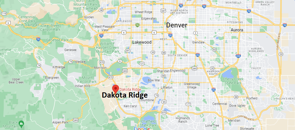Where is Dakota Ridge Colorado