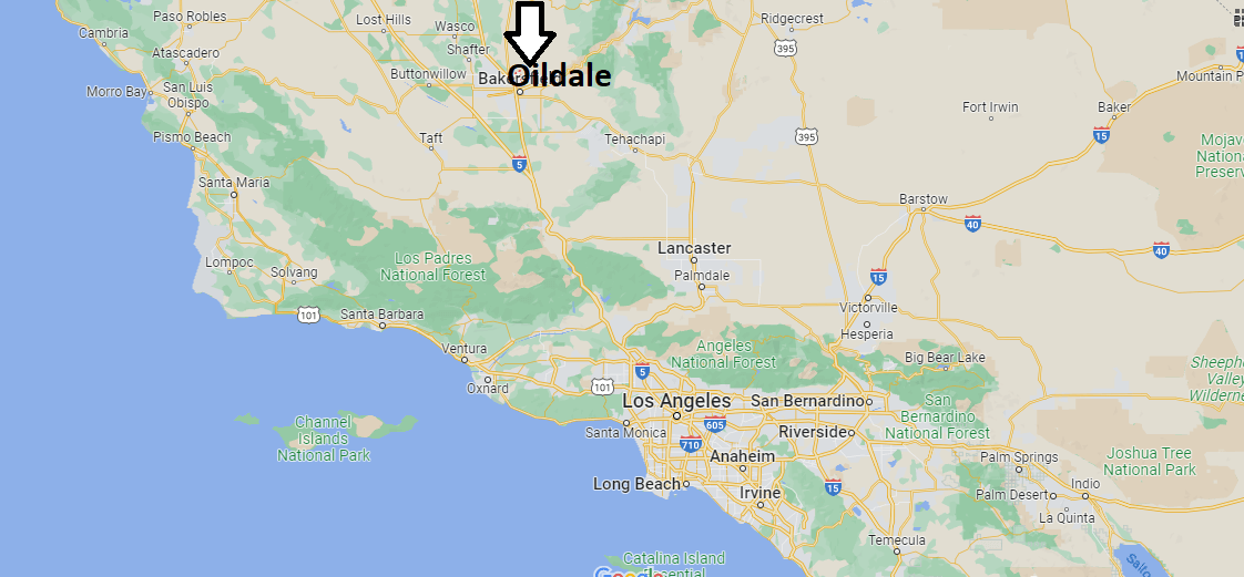Where is Oildale California