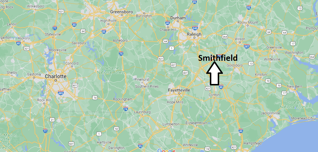 Where is Smithfield North Carolina
