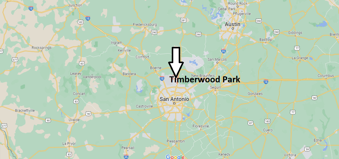 Where is Timberwood Park Texas