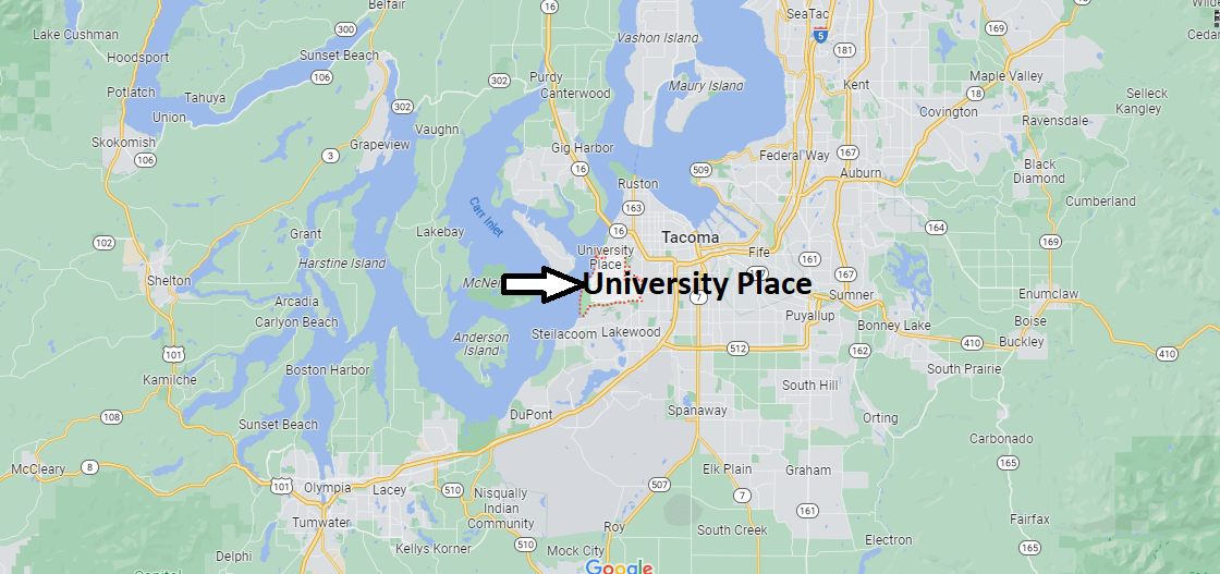 Where is University Place Washington