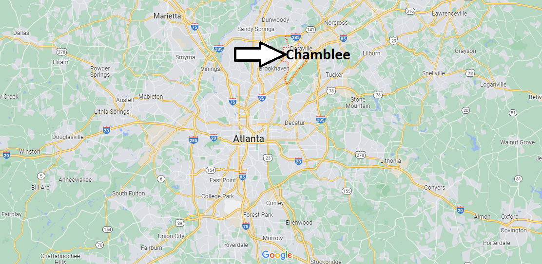 Where is Chamblee Georgia