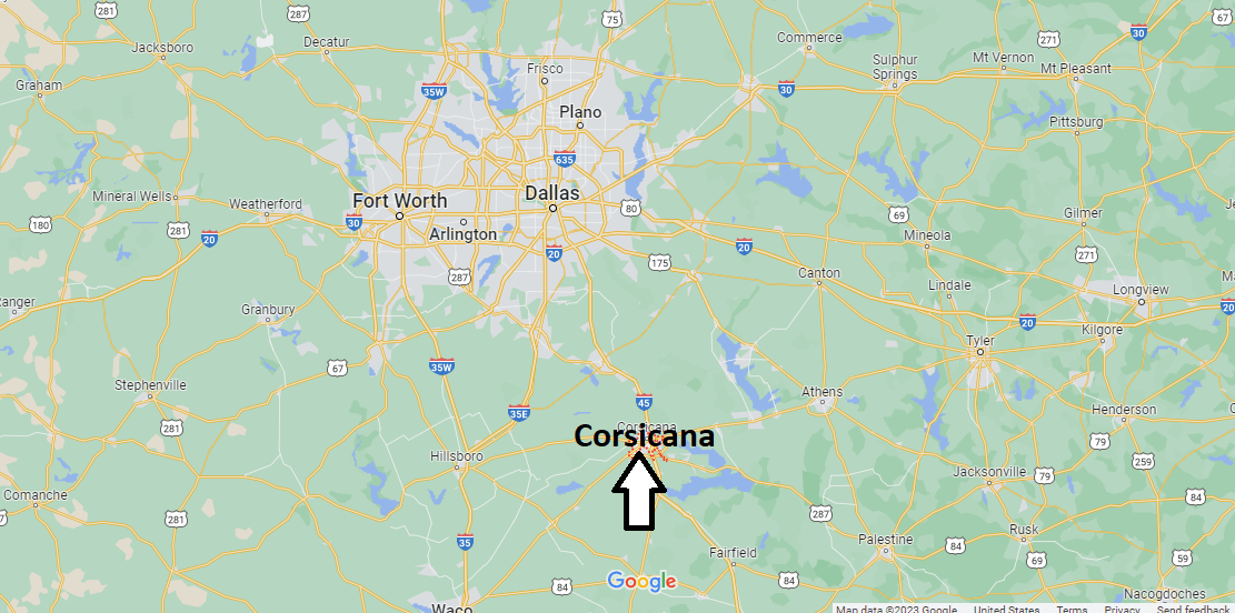 Where is Corsicana Texas