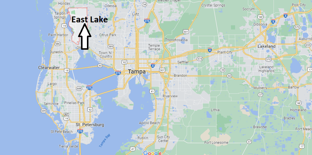Where is East Lake Florida