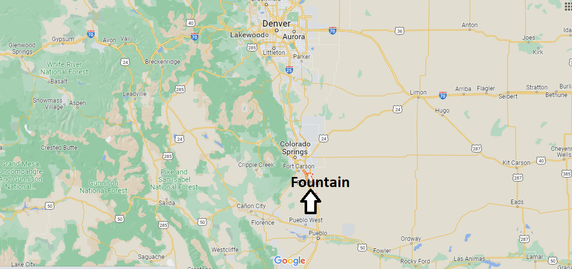Where is Fountain Colorado