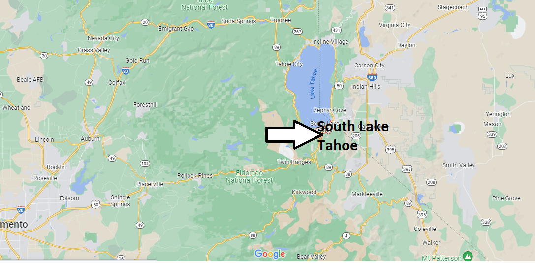 Where is South Lake Tahoe California
