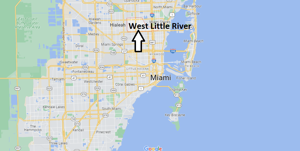 Where is West Little River Florida