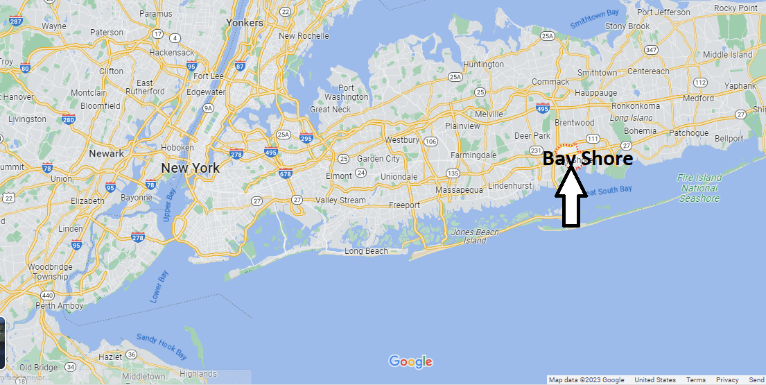 Where is Bay Shore New York