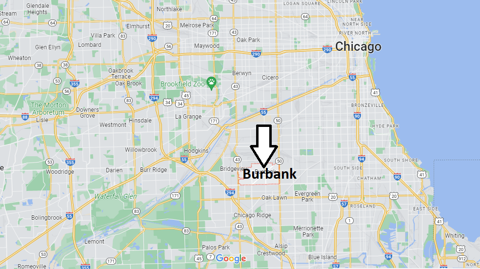Where is Burbank Illinois