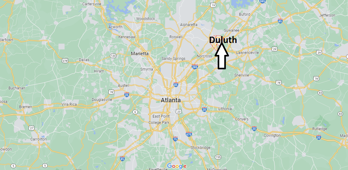 Where is Duluth Georgia