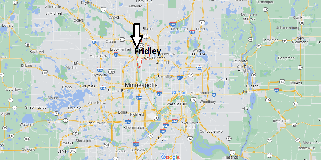 Where is Fridley Minnesota