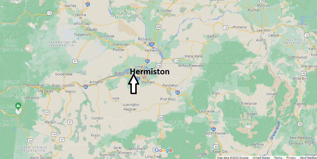 Where is Hermiston Oregon
