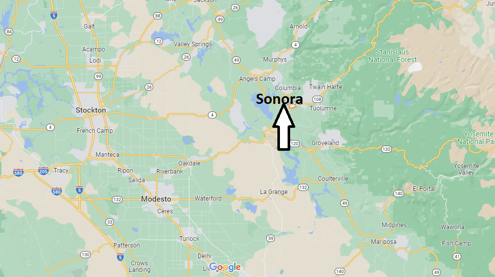 Where is Sonora California