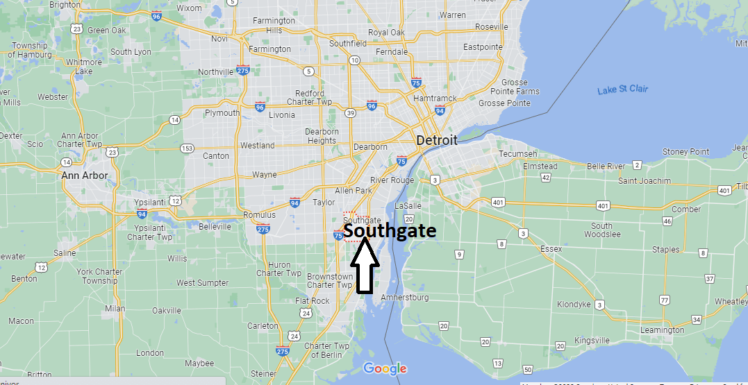 Where is Southgate Michigan