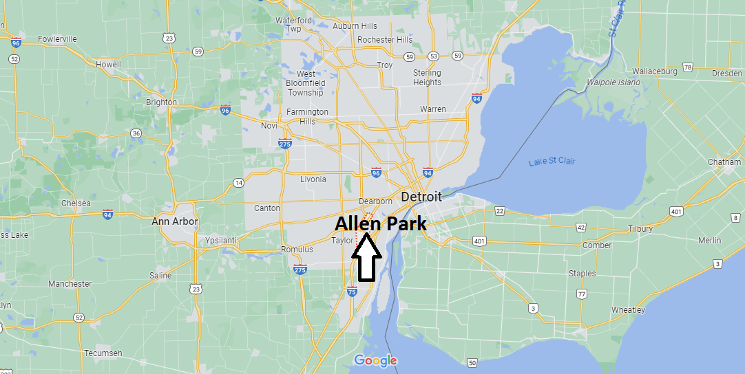 Where is Allen Park Michigan