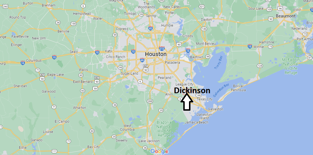 Where is Dickinson Texas