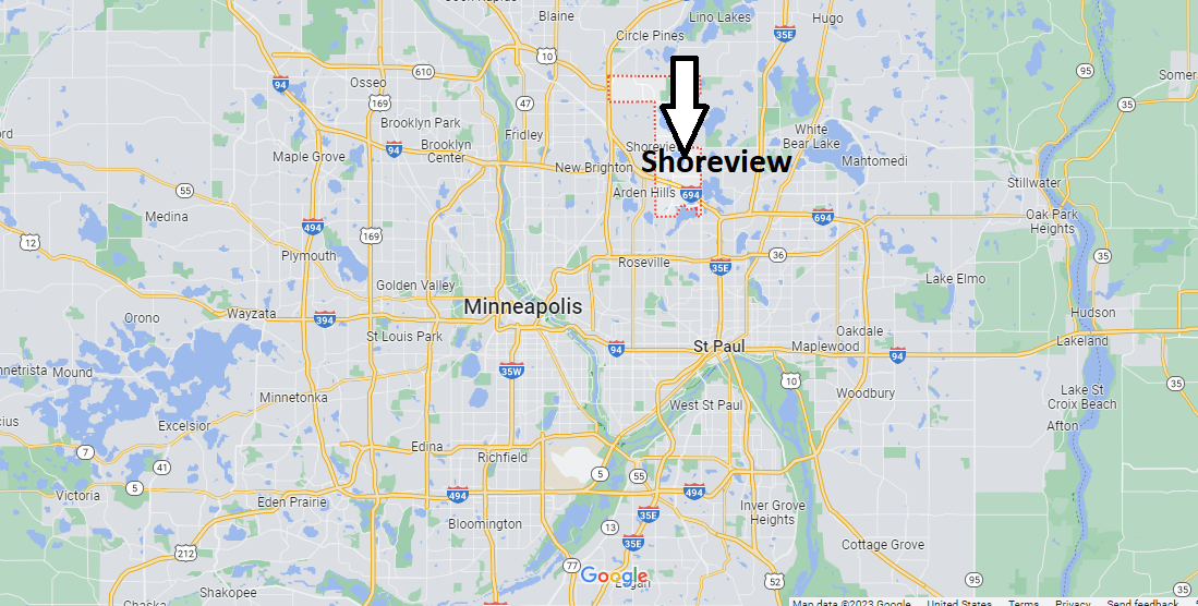 Where is Shoreview Minnesota