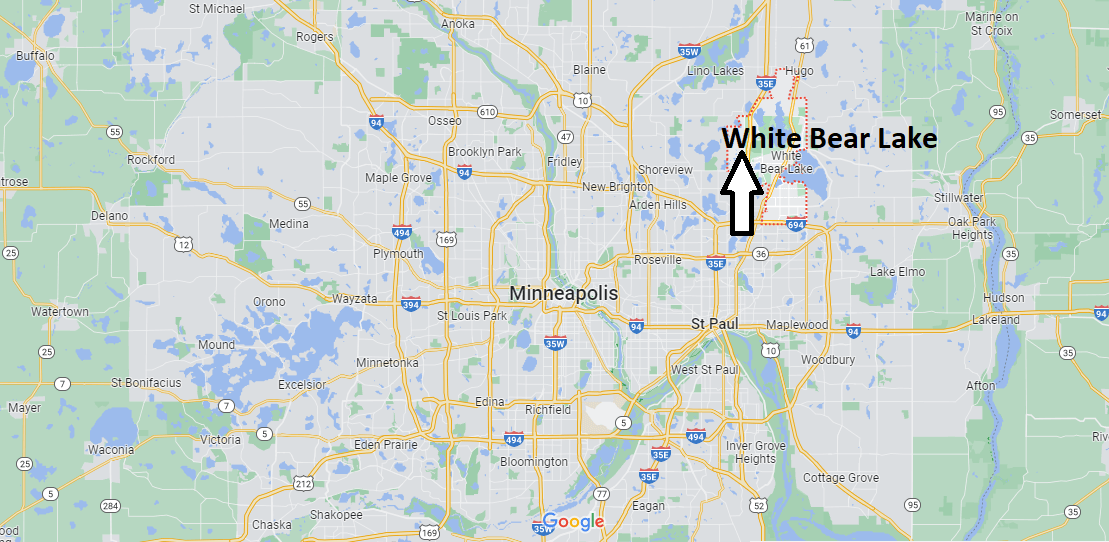 Where is White Bear Lake Minnesota