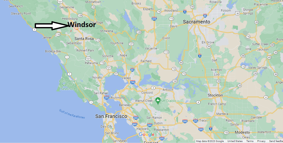 Where is Windsor California