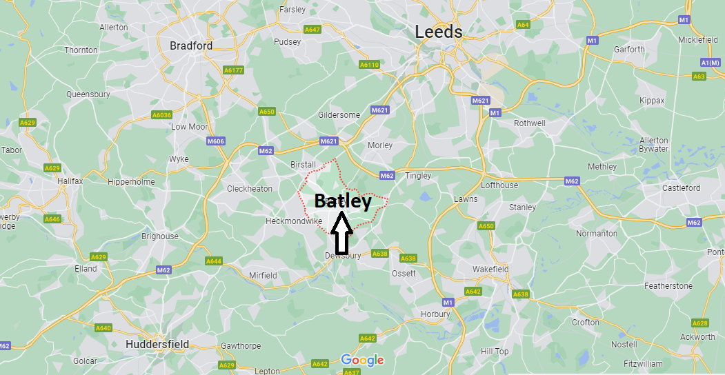 What county is Batley in UK