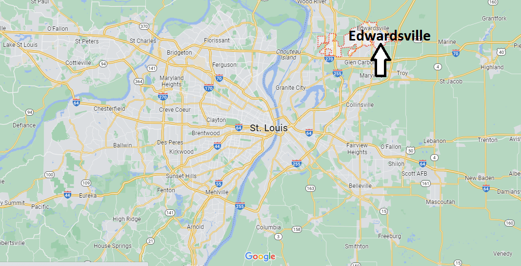 What county is Edwardsville in Illinois