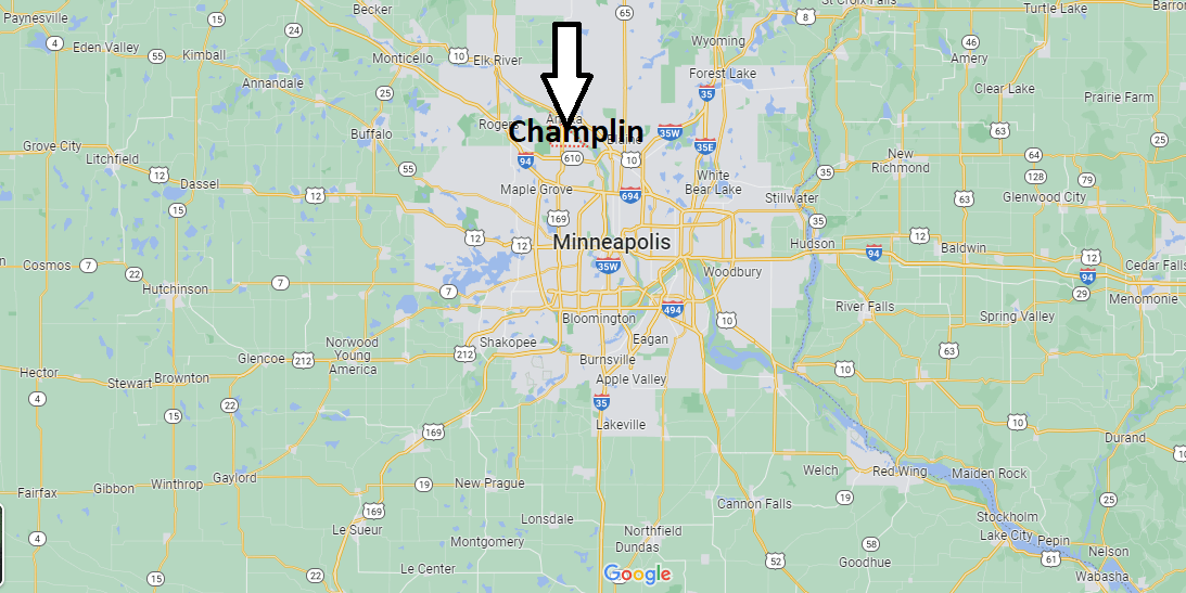 Where is Champlin Minnesota