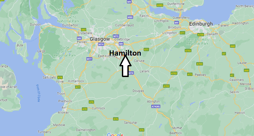 Where is Hamilton Scotland