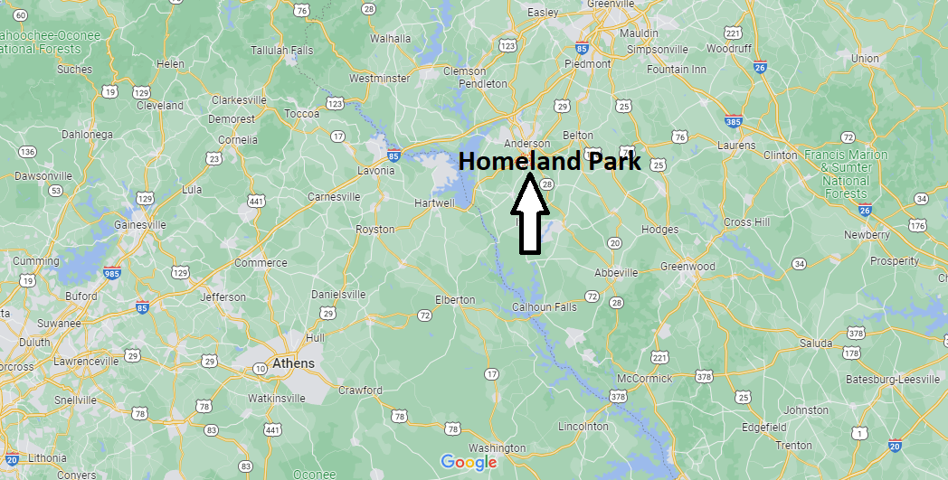 Where is Homeland Park South Carolina
