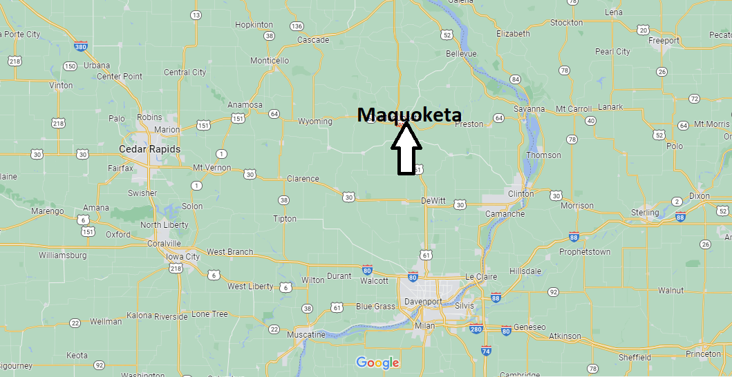 Where is Maquoketa Iowa