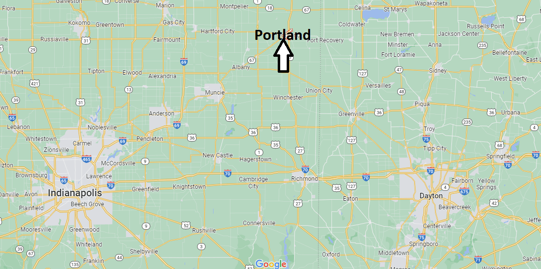 Where is Portland Indiana