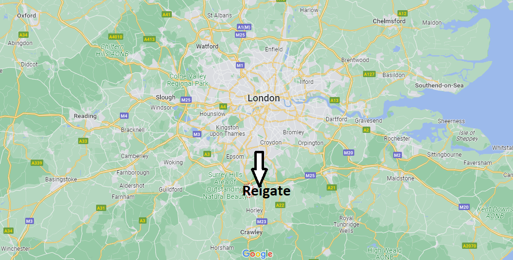Where is Reigate in England