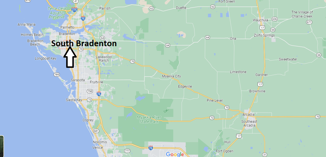 Where is South Bradenton Florida