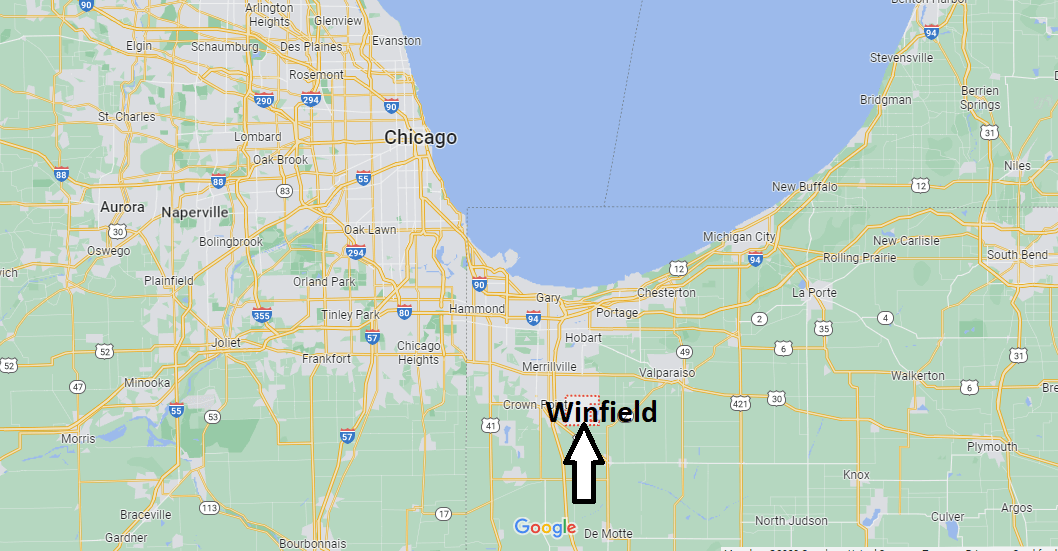 Where is Winfield Indiana