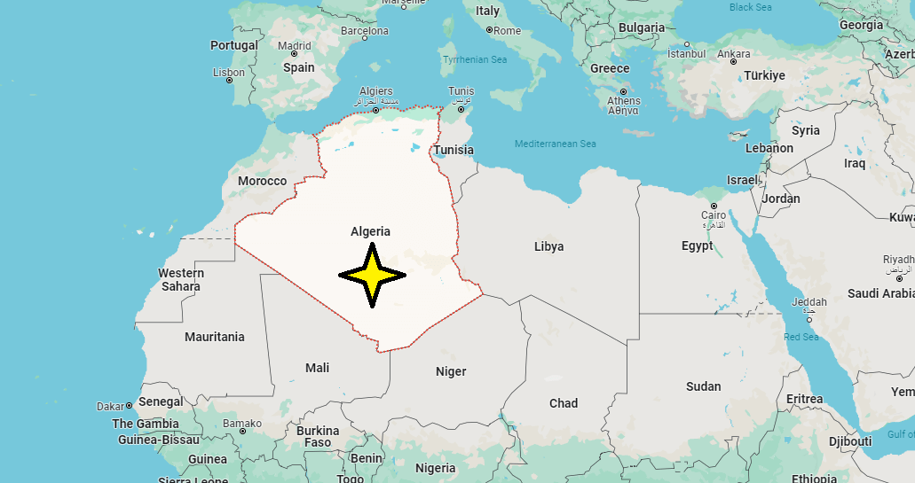 Is Algeria part of Africa or Europe