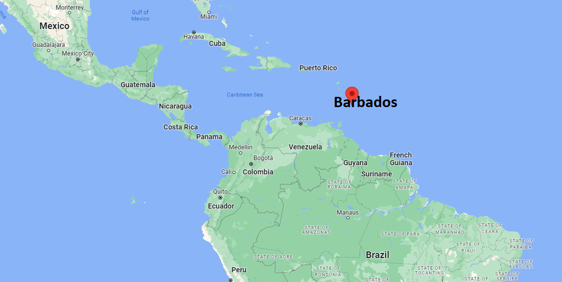 What continent is Barbados in