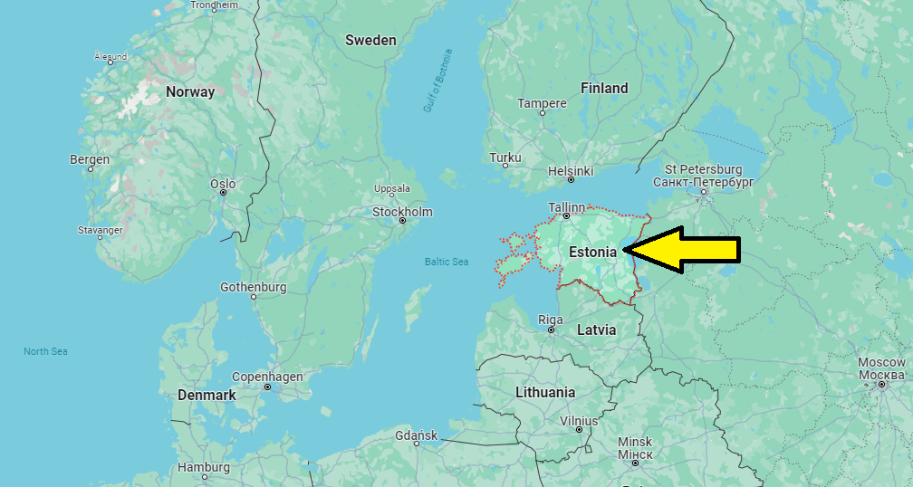 Is Estonia part of Asia Or Europe