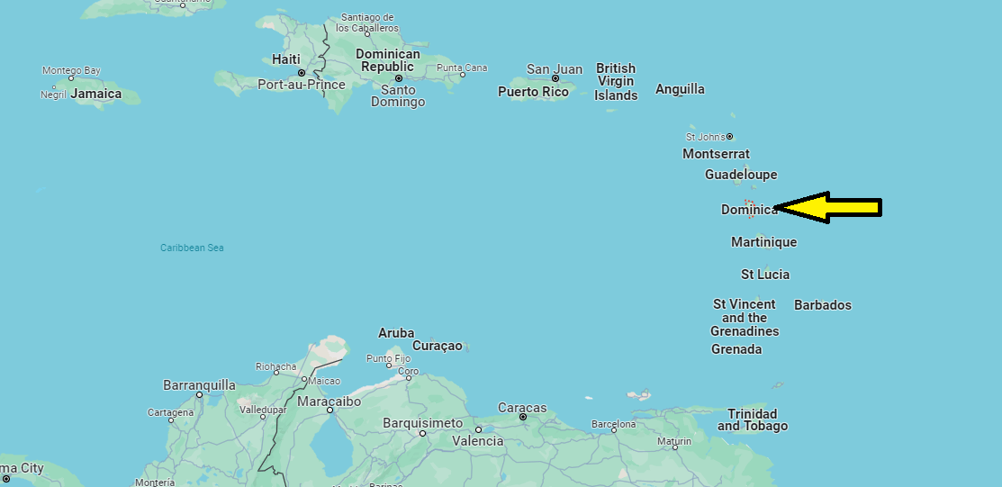 What Continent is Dominica in
