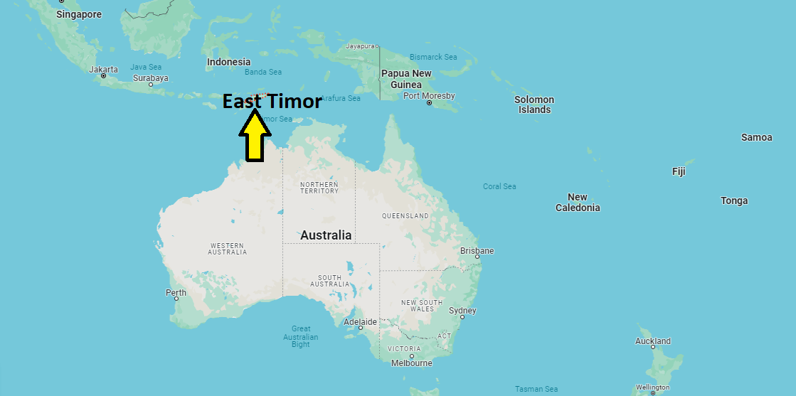 What Continent is East Timor in
