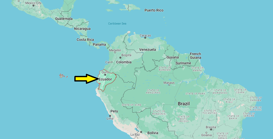 What Continent is Ecuador in