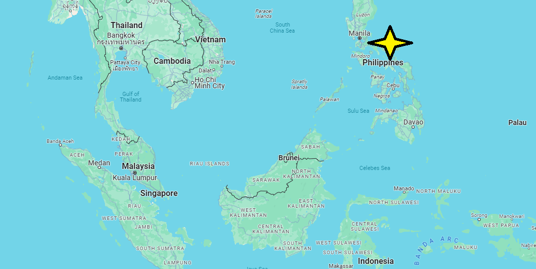What are the 3 continents in the Philippines