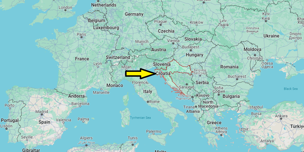 What Continent is Croatia in