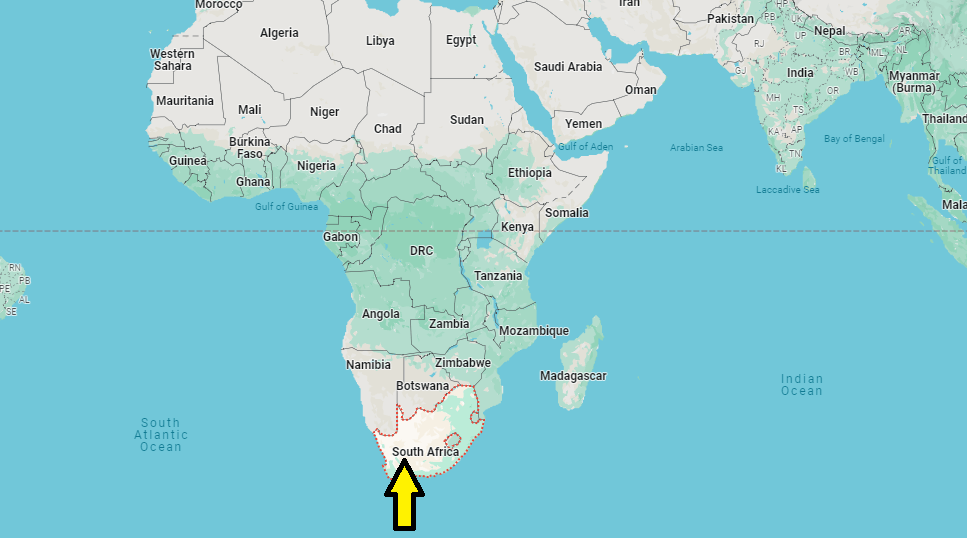 What Continent is South Africa in