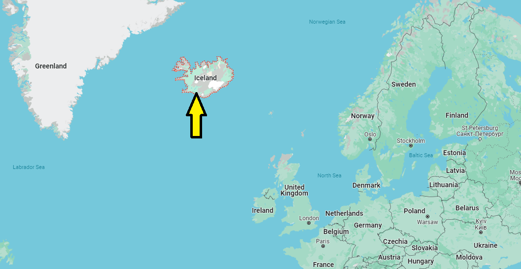 Does Iceland belong to Europe or North America