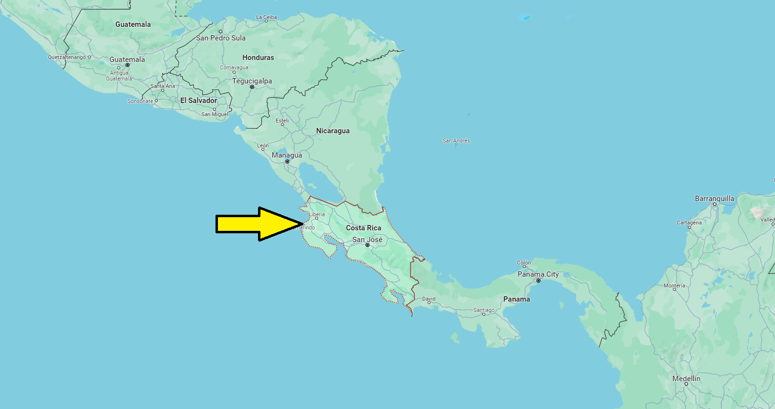 Is Costa Rica in North or South America